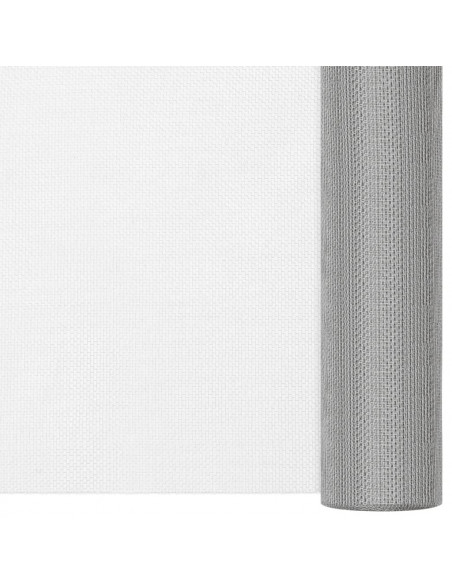 Recinzione in Rete in Acciaio Inossidabile 100x2000 cm Argento