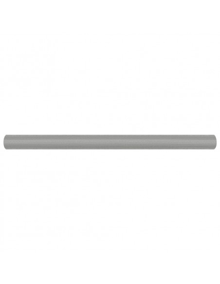 Recinzione in Rete in Acciaio Inossidabile 100x2000 cm Argento