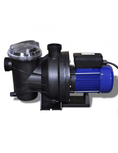 Pompa di Filtrazione Elettrica per Piscina 800W Blu