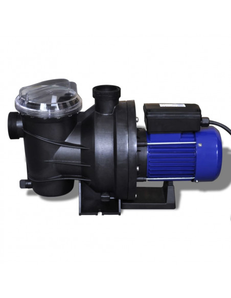 Pompa di Filtrazione Elettrica per Piscina 800W Blu