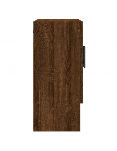 Armadietto a Muro Rovere Marrone 60x31x70 cm Legno Multistrato