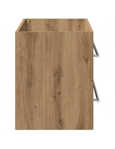 Mobile Lavabo Bagno Artigianale 100x38,5x48cm Legno Multistrato