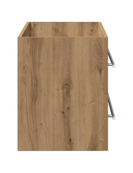 Mobile Lavabo Bagno Artigianale 100x38,5x48cm Legno Multistrato