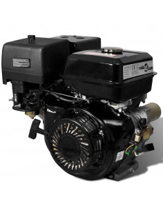 Motore a Benzina 15 HP 11 kW Nero