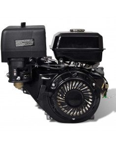 Motore a Benzina 15 HP 11 kW Nero 2