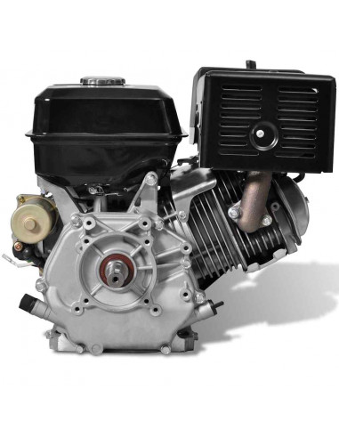 Motore a Benzina 15 HP 11 kW Nero