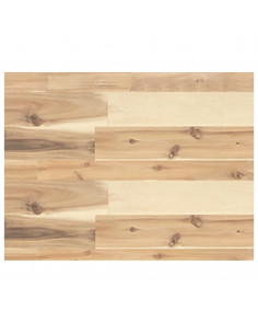 Ripiano a Parete 40x30x4 cm Legno Massello Acacia Non Trattato