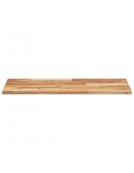 Ripiano a Parete 80x40x2 cm Legno Massello Acacia Rifinito Olio