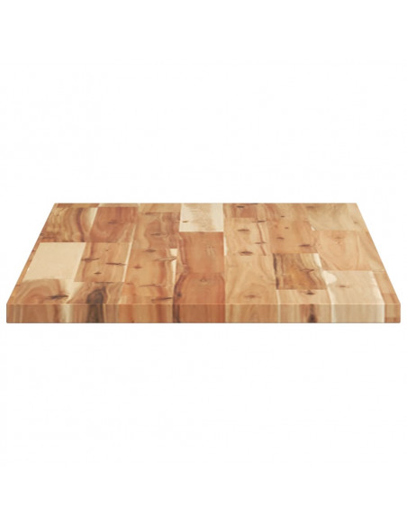 Ripiano a Parete 80x40x2 cm Legno Massello Acacia Rifinito Olio