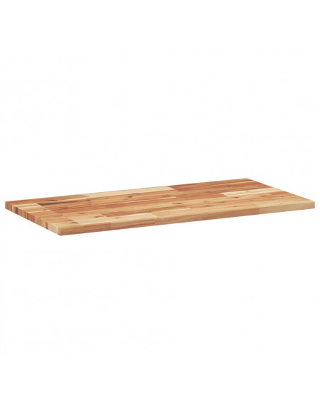 Ripiano a Parete 80x40x2 cm Legno Massello Acacia Rifinito Olio