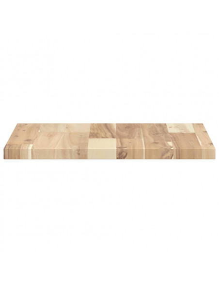 Piano Tavolo Quadrato 40x40x2 cm in Legno Massello di Acacia