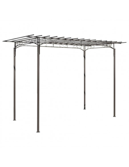 Arco pergola da giardino per rose in acciaio decorazione giardino