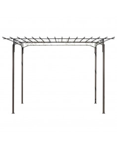 Arco pergola da giardino per rose in acciaio decorazione giardino 2