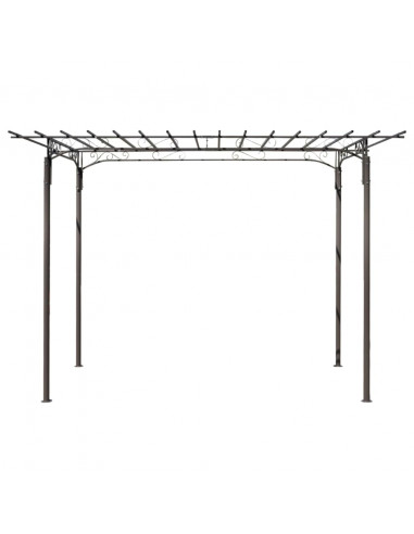 Arco pergola da giardino per rose in acciaio decorazione giardino