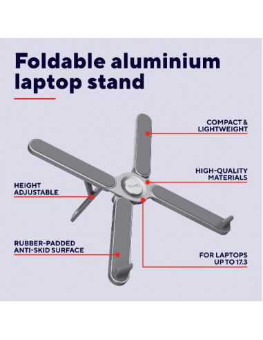 MACY FOLDABLE METAL LAPTOP STAND