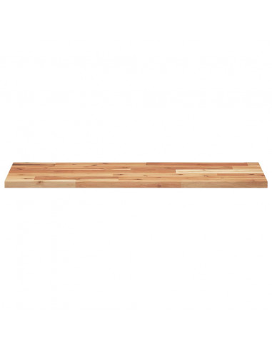 Mensole da Parete 2 pz 80x30x2 cm Legno Acacia Rifinito a Olio