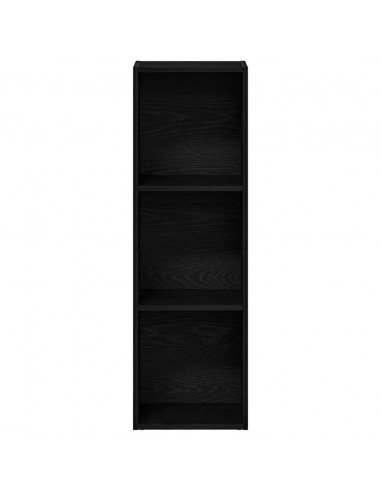 Libreria Rovere Nero 36x30x114 cm in Legno Multistrato