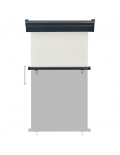 Tendalino Laterale per Balcone 105x250 cm Crema