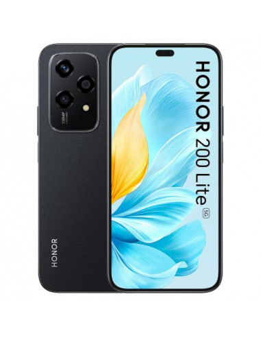 SMARTPHONE HONOR 200 LITE 6.7" 256GB RAM 8GB DUAL SIM 5G BLACK WIND3 ITALIA
