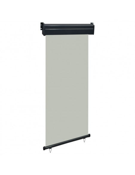 Tendalino Laterale per Balcone 85x250 cm Grigio