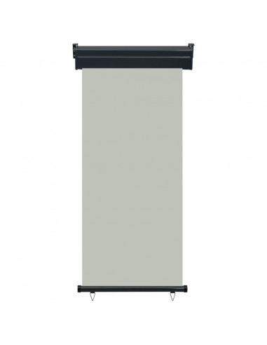Tendalino Laterale per Balcone 85x250 cm Grigio