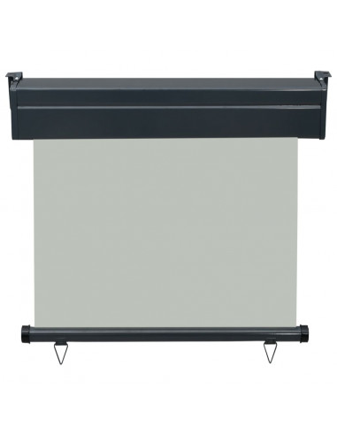 Tendalino Laterale per Balcone 85x250 cm Grigio