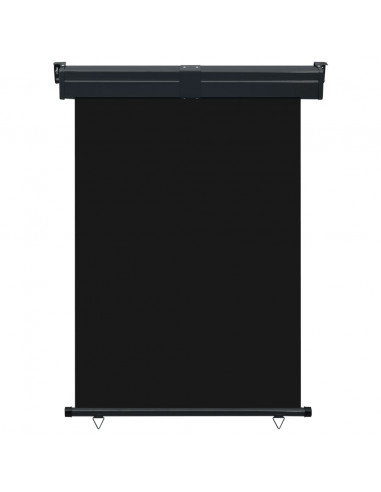 Tendalino Laterale per Balcone 125x250 cm Nero