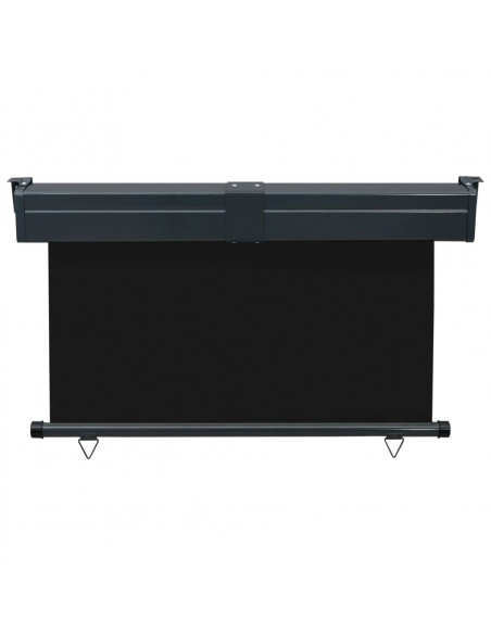 Tendalino Laterale per Balcone 125x250 cm Nero