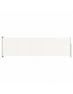 Tenda da Sole Laterale Retrattile per Patio 180x600 cm Crema 2