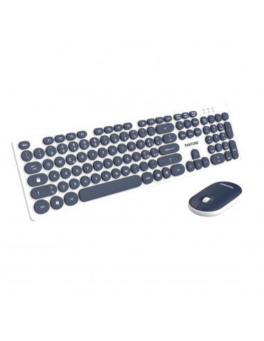 TASTIERA FULL SZ CON MOUSE NAVY