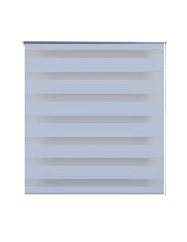 Tenda a rullo oscurante zebra bianca 70x120