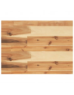 Piano per Tavolo 40x30x4 cm Rettangolare Legno Massello Acacia