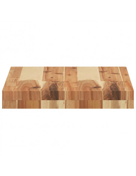 Piano per Tavolo 40x30x4 cm Rettangolare Legno Massello Acacia