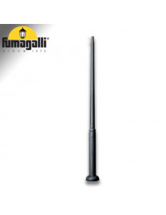 Palo 3.00m NERO - EKTOR