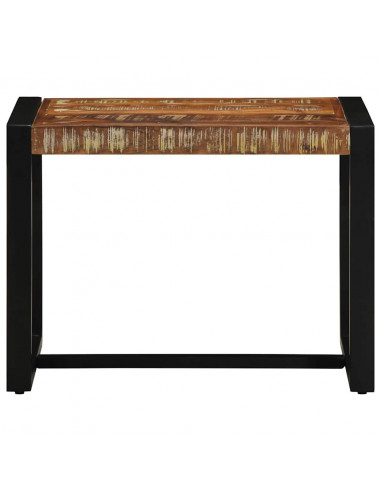 Panca Multicolore 60x35x45 cm in Legno Massello Recupero