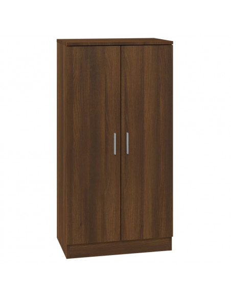 Scarpiera Rovere Marrone 55x35x108 cm in Legno Multistrato