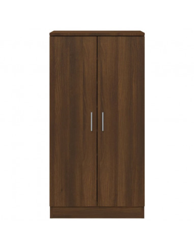 Scarpiera Rovere Marrone 55x35x108 cm in Legno Multistrato