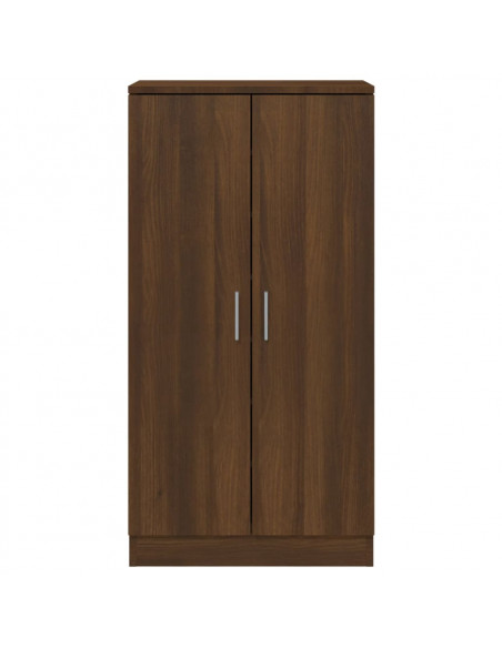 Scarpiera Rovere Marrone 55x35x108 cm in Legno Multistrato
