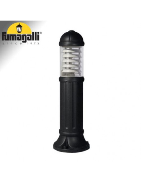 SAURO 800 NERO TRASP E27 FRANGILUCE RESINA - 80 cm