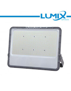 GRIGIO Proiettore Faro LED per esterni 500w 4000K 100lm/w 90° IP65