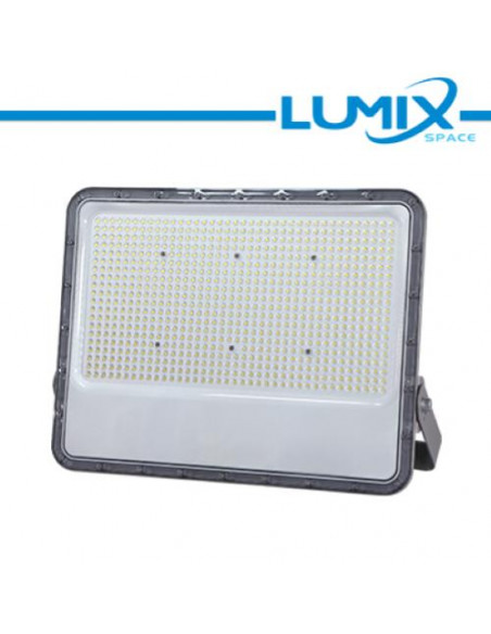 GRIGIO Proiettore Faro LED per esterni 500w 4000K 100lm/w 90° IP65
