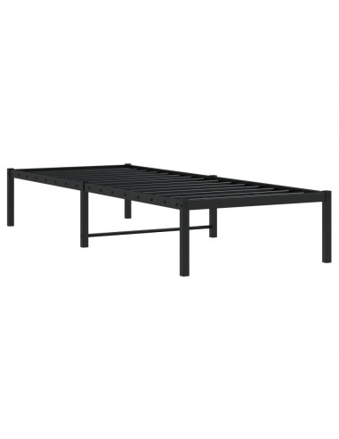 Giroletto in Metallo Nero 80x200 cm