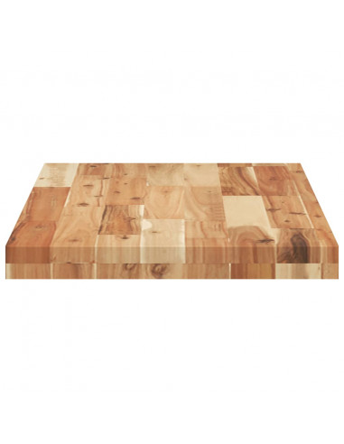 Mensole da Parete 2 pz 80x40x4 cm Legno Acacia Rifinito a Olio