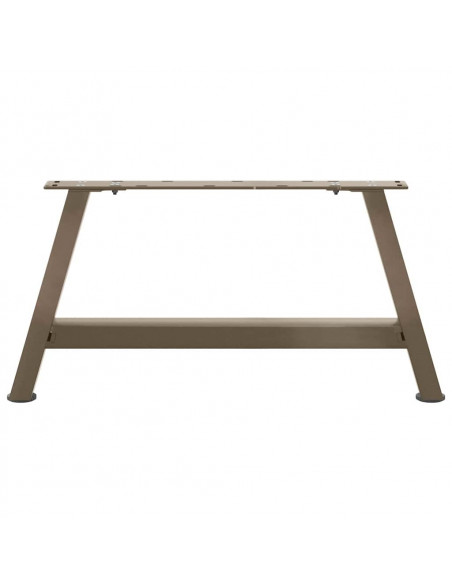 Gambe Tavolino da Caffè a A 2 pz 70x(30-31) cm Acciaio