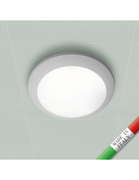 UMBERTA GRIGIO OPALE 2 PORTALAMPADE E27