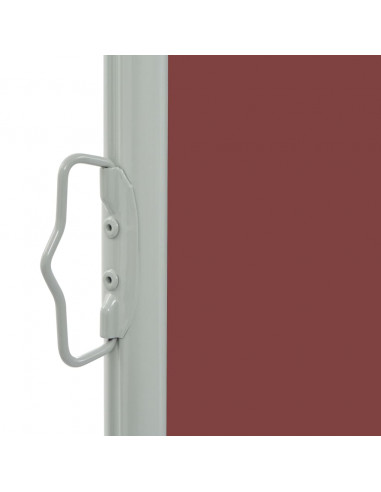 Tenda Laterale Retrattile per Patio 80x300 cm Marrone