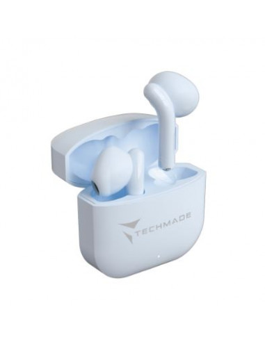AURICOLARI WIRELESS TECHMADE TM-XM201-BL BLU
