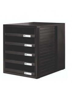 CASSET. SCHRANK-SET 5 CASS. APERTI