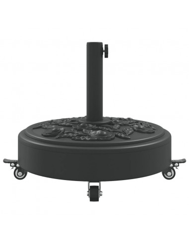 Base per Ombrellone con Ruote per Pali Ø38/48 mm 27 kg Rotonda