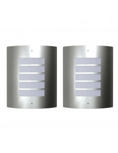 Appliquè moderni in acciaio inox per esterni ed interni, 2